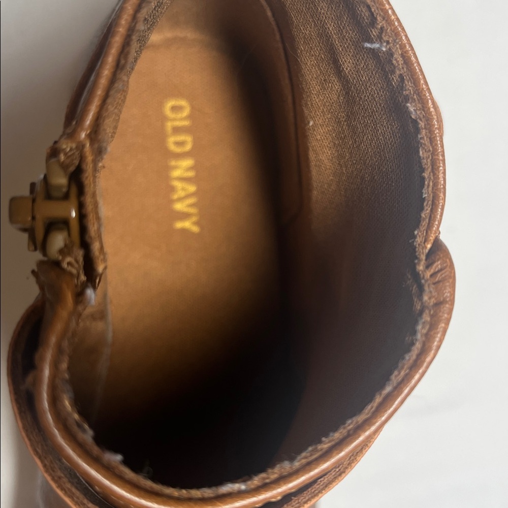 Old Navy “Golden Tan” Kids Ankle Boots - Picture 12 of 12